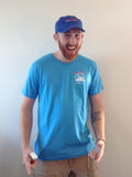 Boston Harbor - T-shirt - Front - Light Blue