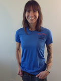 Boston Harbor - Womens T-shirt - Royal Blue