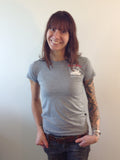 Boston Harbor - Womens T-shirt - Grey 